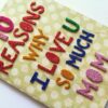 Reasons for a Wonderful Mother Greeting Card image Reasons for a Wonderful Mother Greeting Card image