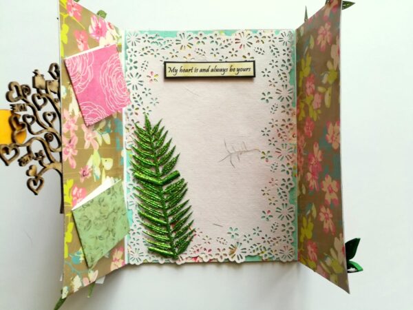 Love Greeting Card With Beautiful Tree image Love Greeting Card With Beautiful Tree image