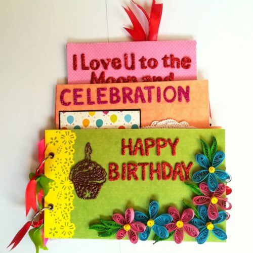 Happy Birthday Cake Shaped Album image