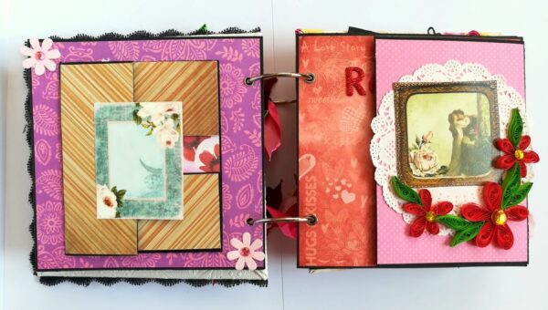 You and Me Handmade Love Scrapbook image