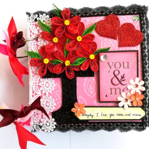 You and Me Handmade Love Scrapbook image