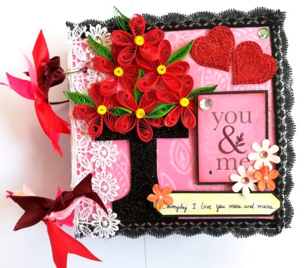 You and Me Handmade Love Scrapbook image