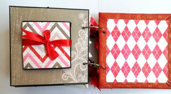Love and Birthday Handmade Scrapbook image Love and Birthday Handmade Scrapbook image