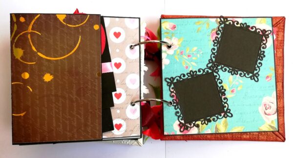 Love and Birthday Handmade Scrapbook image Love and Birthday Handmade Scrapbook image