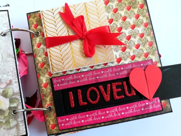 You and Me Handmade Love Scrapbook image
