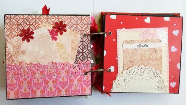 Love and Birthday Handmade Scrapbook image Love and Birthday Handmade Scrapbook image