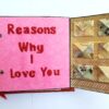 Love and Birthday Handmade Scrapbook image Love and Birthday Handmade Scrapbook image