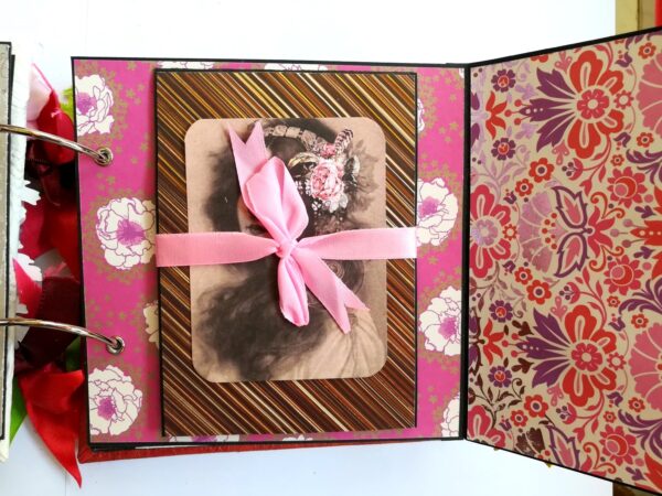 Love and Birthday Handmade Scrapbook image Love and Birthday Handmade Scrapbook image