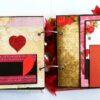 Love and Birthday Handmade Scrapbook image Love and Birthday Handmade Scrapbook image