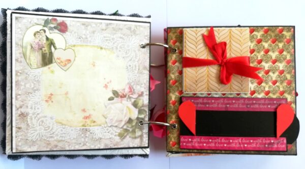 You and Me Handmade Love Scrapbook image