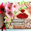 Love and Birthday Handmade Scrapbook image Love and Birthday Handmade Scrapbook image