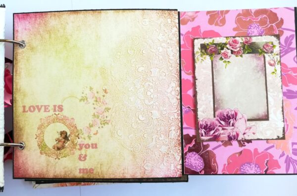 You and Me Handmade Love Scrapbook image