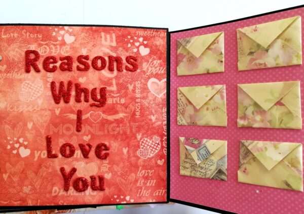 You and Me Handmade Love Scrapbook image