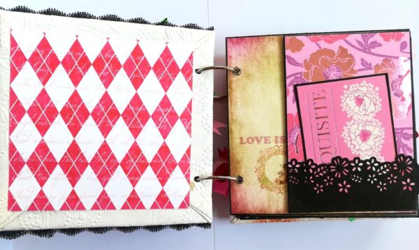 You and Me Handmade Love Scrapbook image