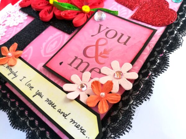 You and Me Handmade Love Scrapbook image