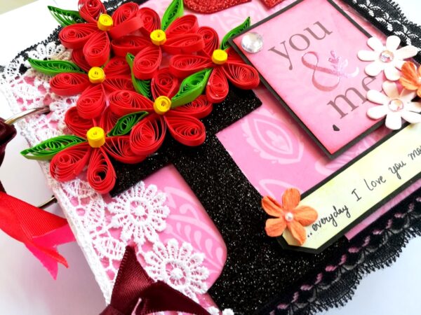 You and Me Handmade Love Scrapbook image