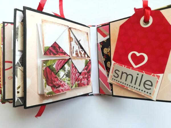 Cute Mini Love Valentine Scrapbook image Cute Mini Love Valentine Scrapbook image