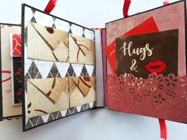 Cute Mini Love Valentine Scrapbook image Cute Mini Love Valentine Scrapbook image