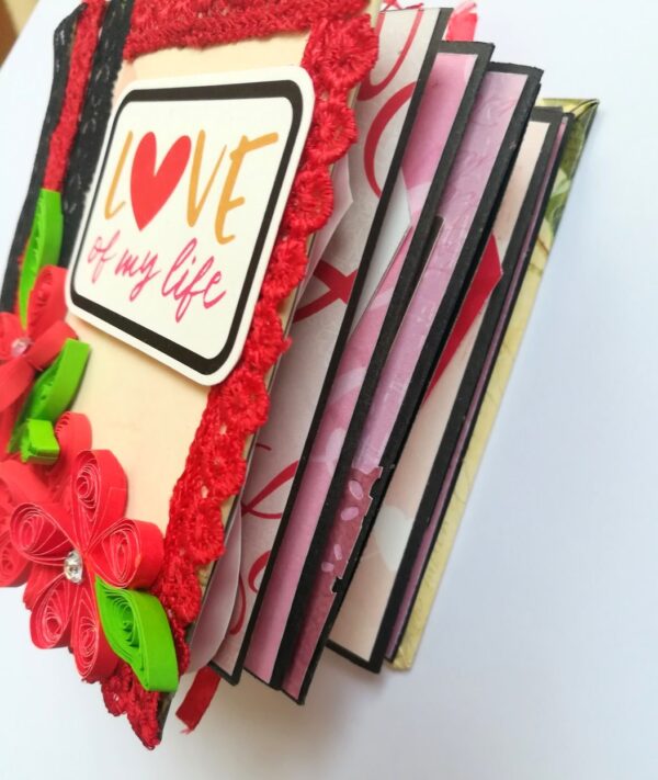 Cute Mini Love Valentine Scrapbook image Cute Mini Love Valentine Scrapbook image