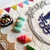 Quilled Corner Birthday Handmade Greeting Card image