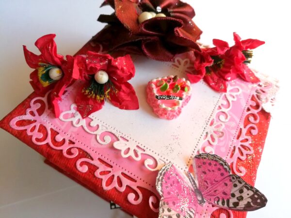 Romantic Love Handmade Scrapbook image Romantic Love Handmade Scrapbook image