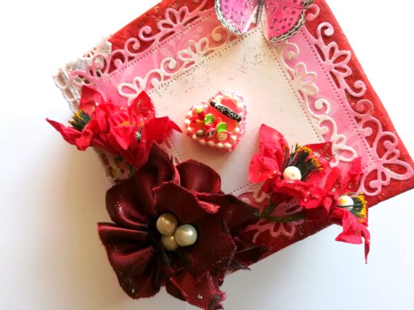 Romantic Love Handmade Scrapbook image Romantic Love Handmade Scrapbook image