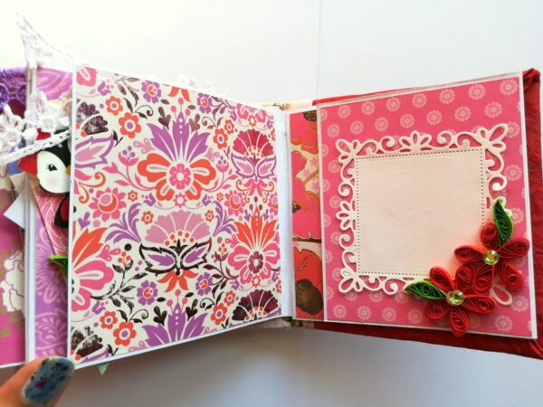 Romantic Love Handmade Scrapbook image Romantic Love Handmade Scrapbook image