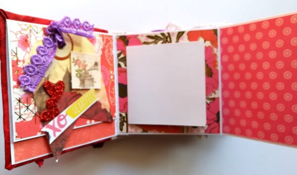 Romantic Love Handmade Scrapbook image Romantic Love Handmade Scrapbook image