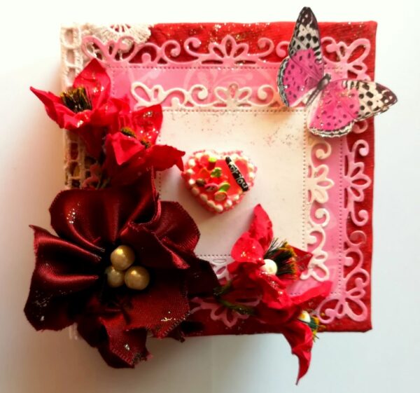 Romantic Love Handmade Scrapbook image Romantic Love Handmade Scrapbook image