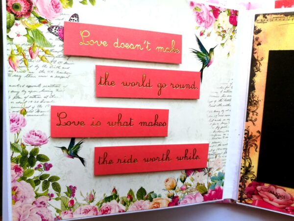 Happy Birthday Sweetheart Scrapbook image
