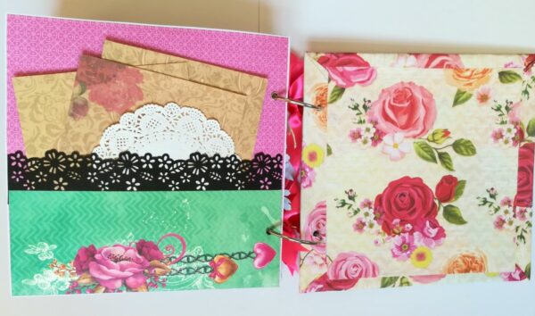 Beautiful Moments Handmade Scrapbook Album image