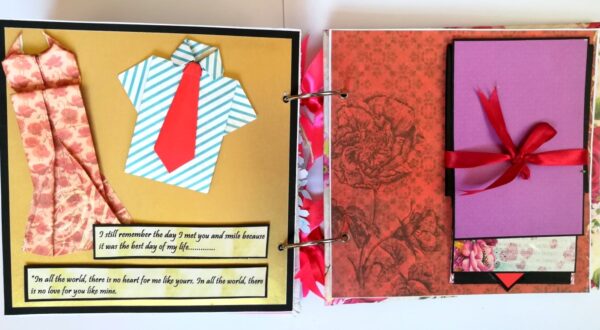 Beautiful Moments Handmade Scrapbook Album image