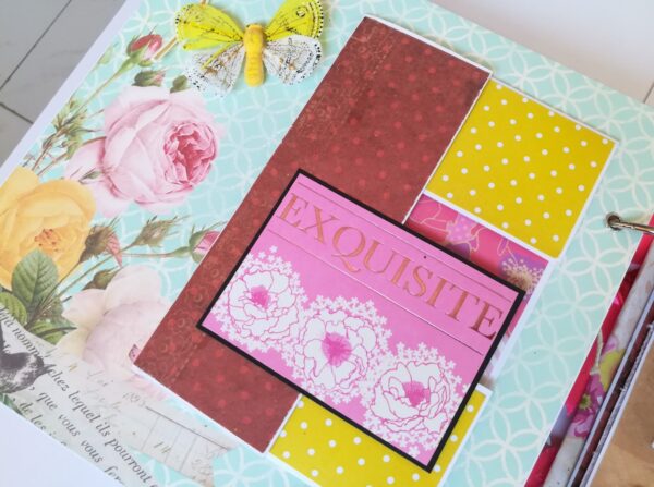 Beautiful Moments Handmade Scrapbook Album image