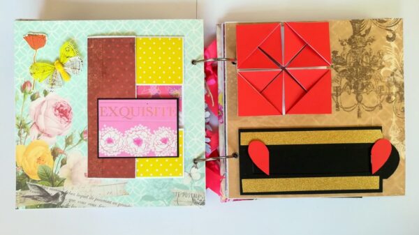 Beautiful Moments Handmade Scrapbook Album image