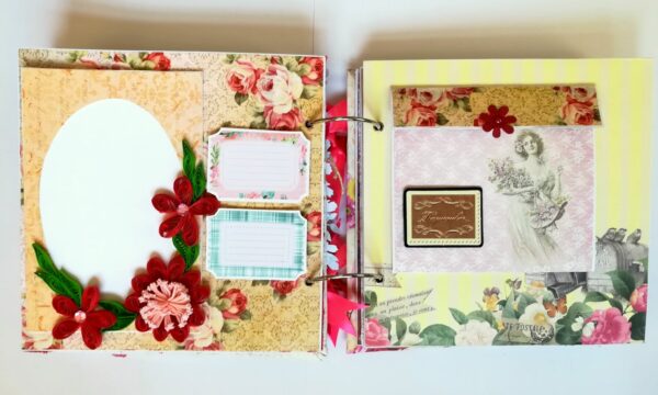 Beautiful Moments Handmade Scrapbook Album image