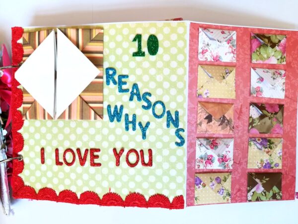 Beautiful Moments Handmade Scrapbook Album image