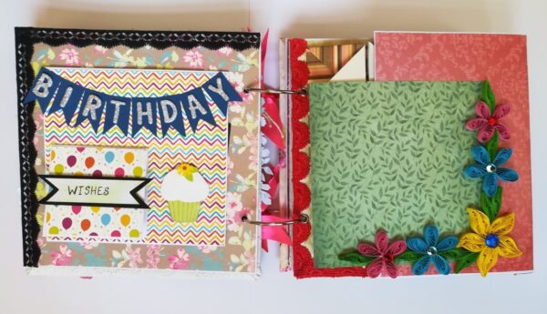 Beautiful Moments Handmade Scrapbook Album image