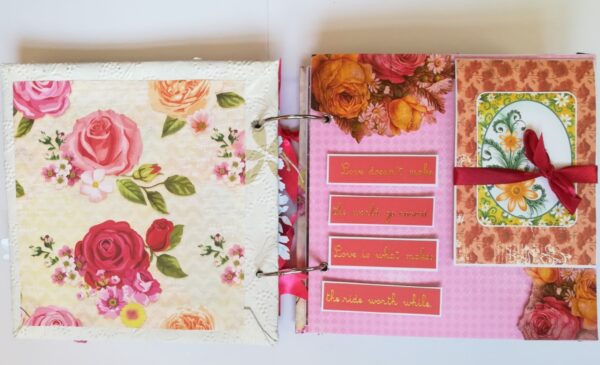 Beautiful Moments Handmade Scrapbook Album image