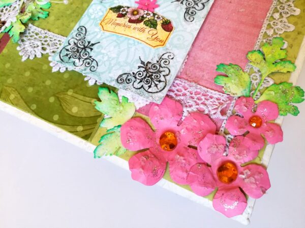 Beautiful Moments Handmade Scrapbook Album image