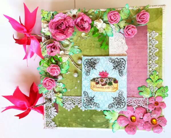 Beautiful Moments Handmade Scrapbook Album image