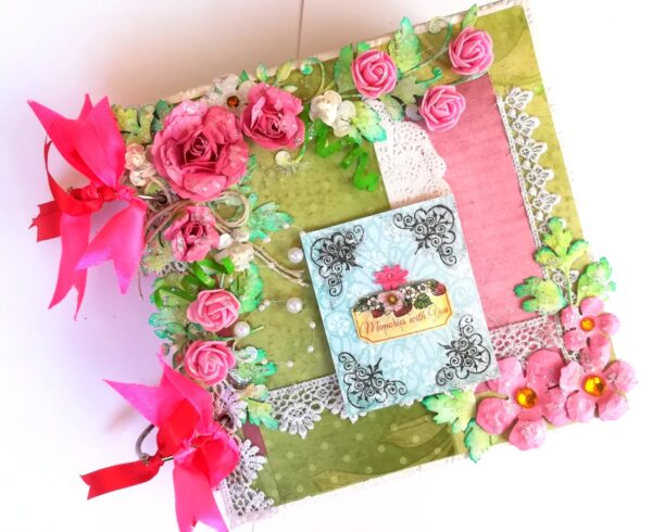 Beautiful Moments Handmade Scrapbook Album image