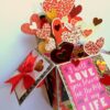 Valentine Card In A Box Pop up Handmade Gift image Valentine Card In A Box Pop up Handmade Gift image