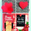 Valentine Card In A Box Pop up Handmade Gift image Valentine Card In A Box Pop up Handmade Gift image
