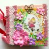 Sparkling Baby Girl Handmade Scrapbook Album image