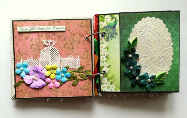 Handmade Love And Birthday Scrapbook Album image