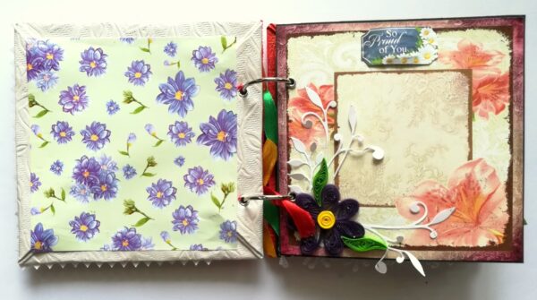 Handmade Love And Birthday Scrapbook Album image