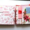 Sparkling Baby Girl Handmade Scrapbook Album image
