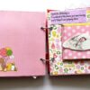 Sparkling Baby Girl Handmade Scrapbook Album image