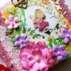 Sparkling Baby Girl Handmade Scrapbook Album image