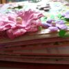 Sparkling Baby Girl Handmade Scrapbook Album image